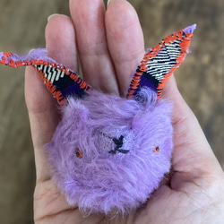 アンティークピンク＊ハンドメイド＊ウサギのぬいぐるみ＊leather