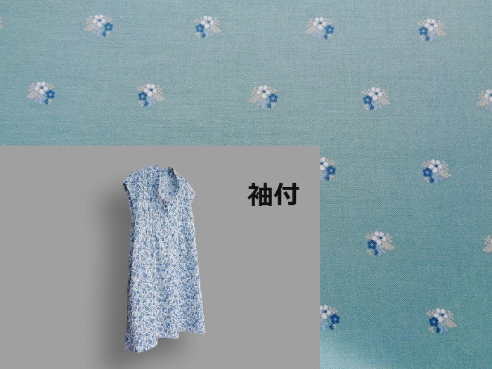 ～Seriesチュニックブラウス・袖付…綿ローン～