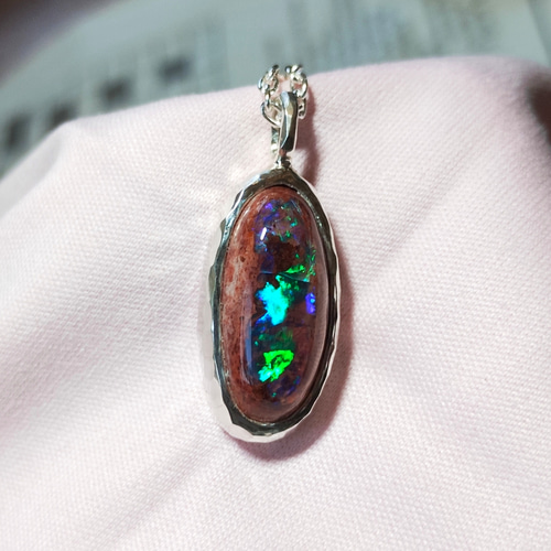 オパール ペンダントトップ シルバー 925 silver925 天然石 SILVER925