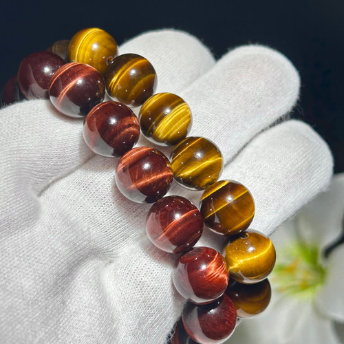 タイガーアイたんのブレスたん！綺麗！ タイガーアイ ブレスレット