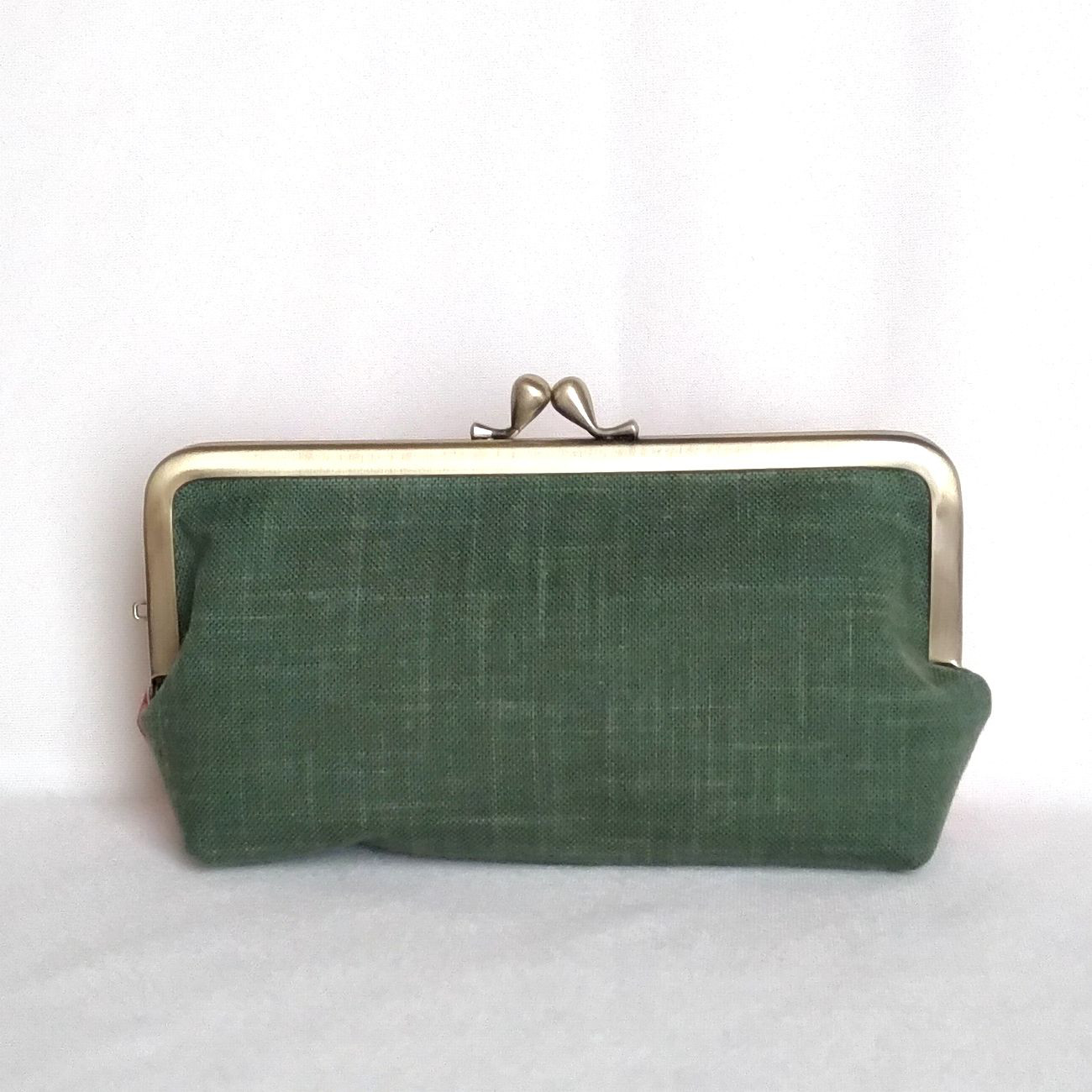 京染・手捺染♪メガネケース♪小さいがま口財布♪がまポーチ,ハズキルーペ・拡大鏡入れ,小物入れ,Kyoto dyeing