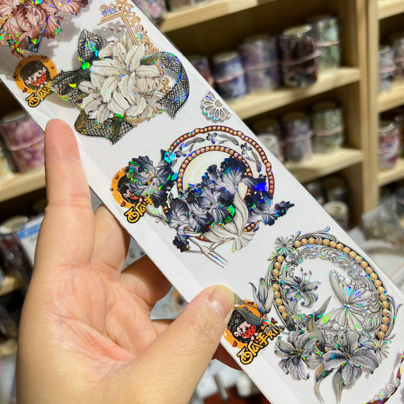 海外 PETテープ マスキングテープ 葉っぱ 海外 PETテープ マスキング