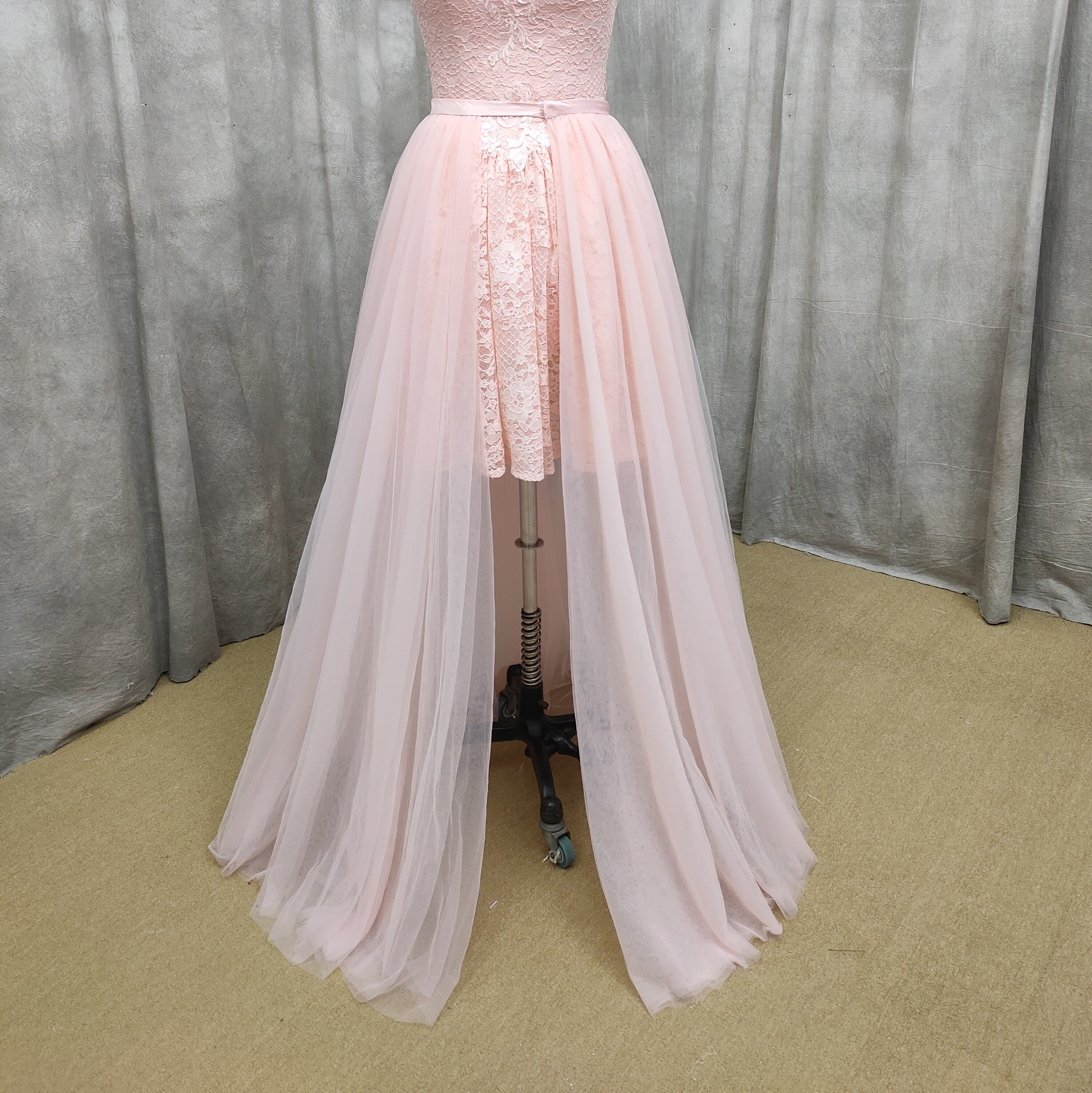 【色やデザイン変更可能・フルオーダー】チューブトップ　2Way 二次会　ドレス