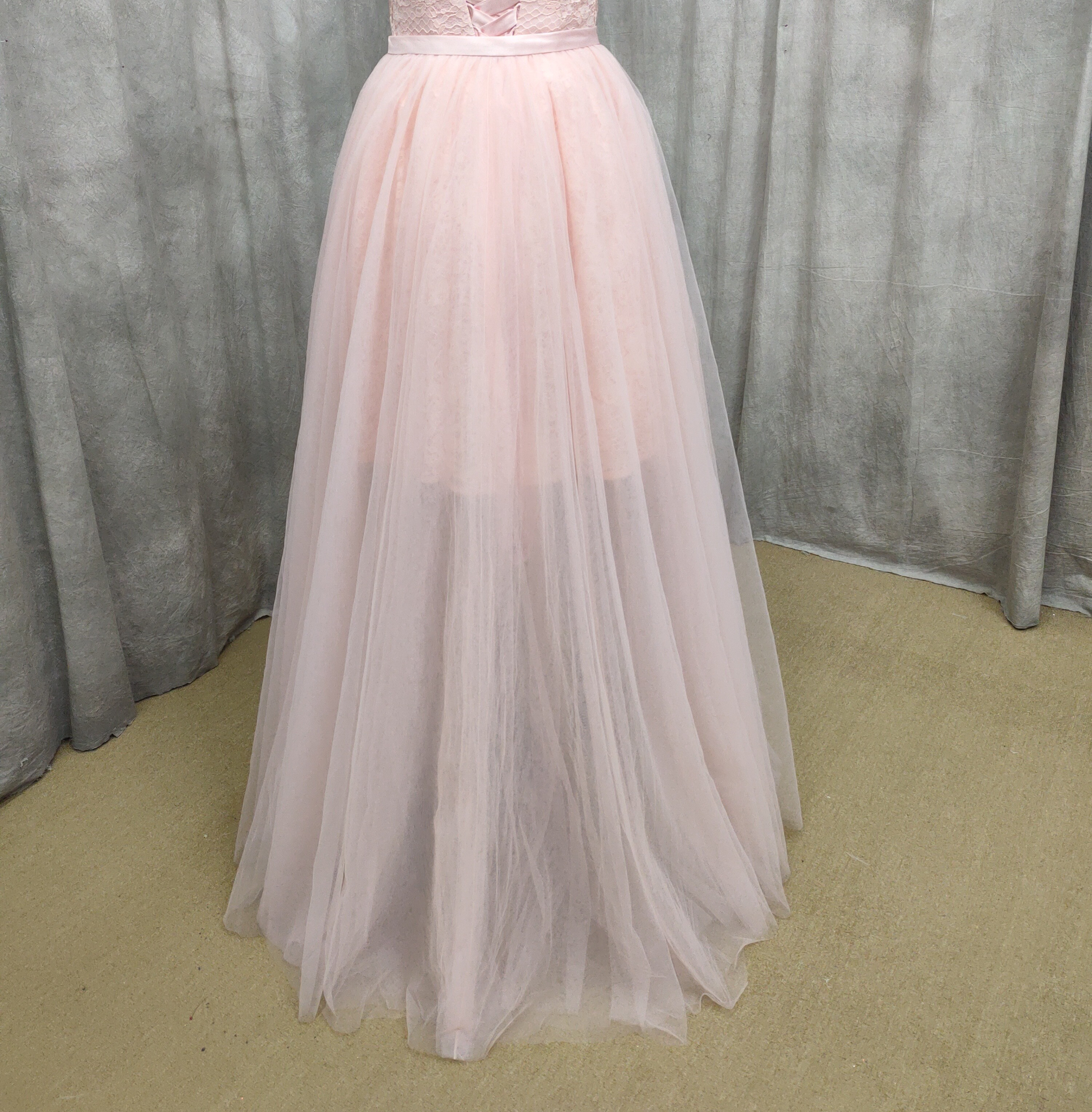 【色やデザイン変更可能・フルオーダー】チューブトップ　2Way 二次会　ドレス