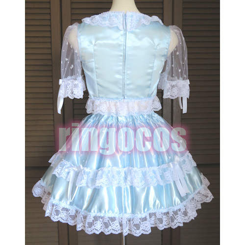 アイドル衣装 ピンク×白 編み上げリボン ハンドメイド オリジナル コスプレ衣装 アイドル衣装 ピンク×白 ハート 編み上げリボン オリジナル