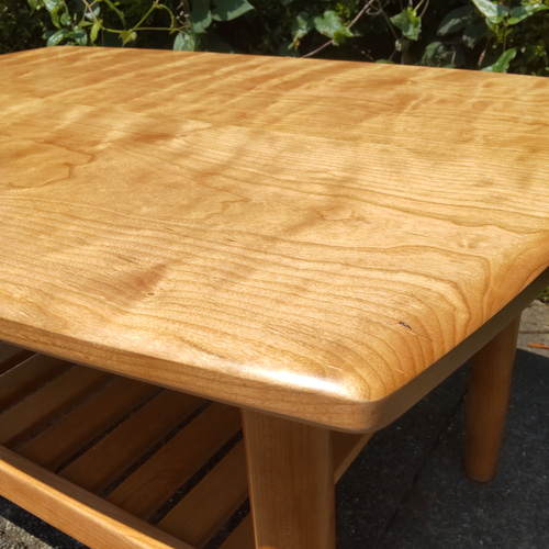 ブラックチェリーのローテーブル ローテーブル・リビングテーブル