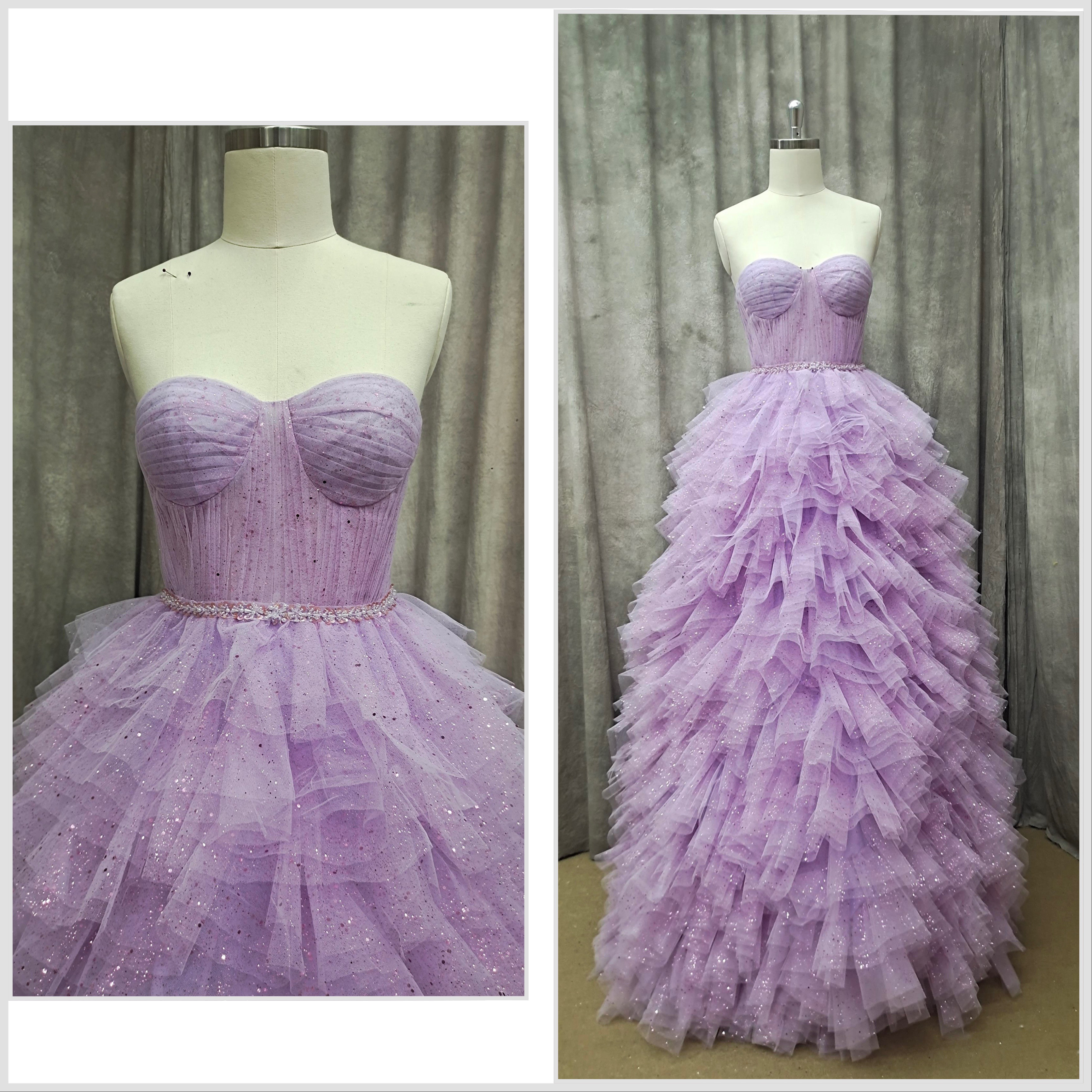 【色やデザイン変更可能・フルオーダー】チューブトップ　ウェディングドレス　二次会　演奏会