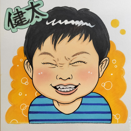 kai♡さま専用【手描き似顔絵】 けーんさま専用【手描き似顔絵】