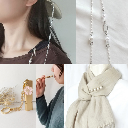 眼鏡 サングラス グラスホルダー 長さ調整 ワックスコード ネックレス