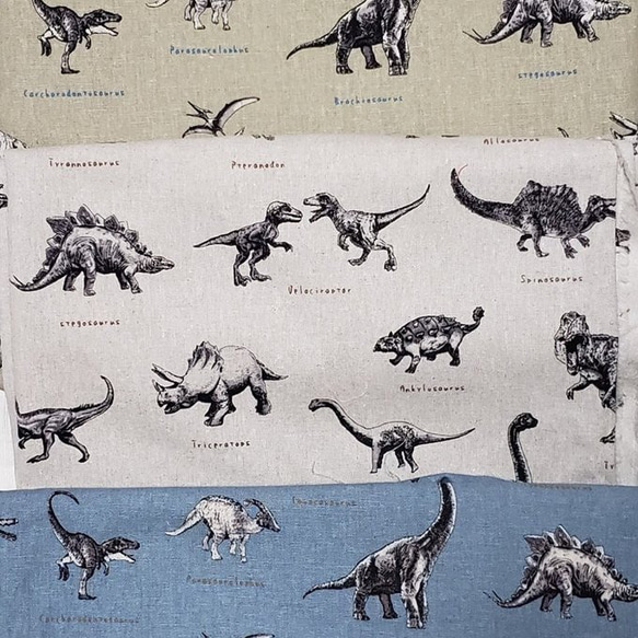 恐竜 生地紹介ページ 生地 menma 通販｜Creema(クリーマ) 17960578 
