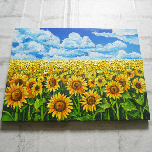 油絵 油彩 油彩画 絵 絵画　【黄色い菜の花畑の一本木】 油絵 油彩 油彩画 絵 絵画 【黄色い菜の花畑の一本木】 絵画