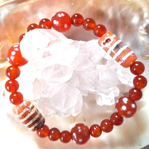 珍しい絵柄‼️エッジドカーネリアン