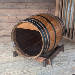 ワイン樽ローテーブル 高級フレンチオーク材 ローテーブル