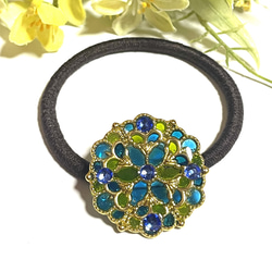 ステンドグラス風ヘアゴム ヘアゴム moco 通販 17961063｜Creema(クリーマ)