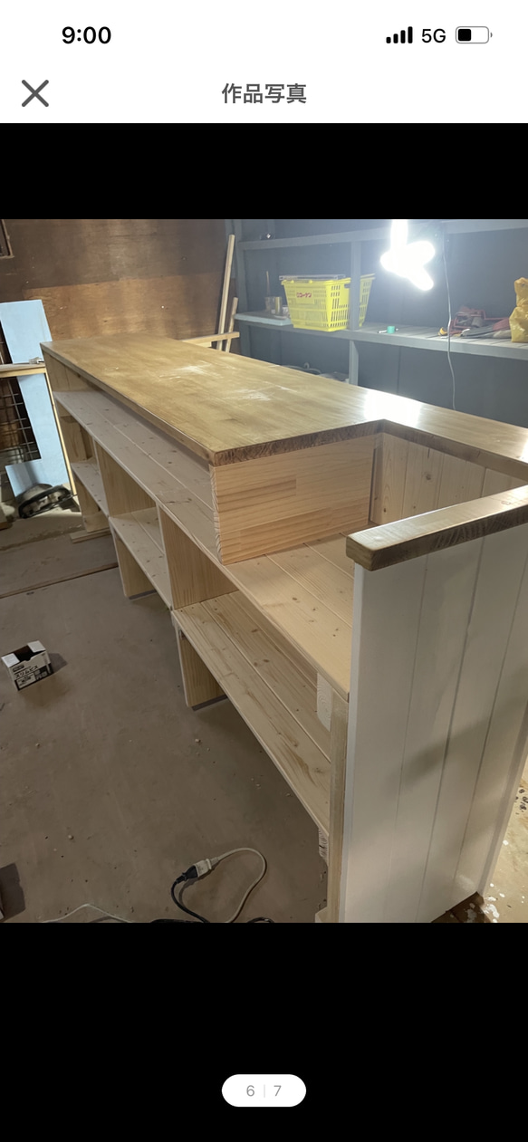 レジカウンター　受付カウンター 