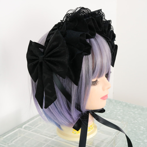 ヘッドドレス　ボンネット　ロリータ 楽天市場】ロリータ 帽子 ボンネット ボンネ ヘッドドレス