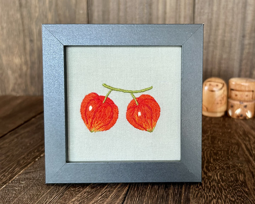 刺繍フレーム *↟⍋*↟冬のブーケ*↟⍋*↟ 刺繍フレーム *↟⍋*↟冬のブーケ*↟⍋*↟ 刺繍