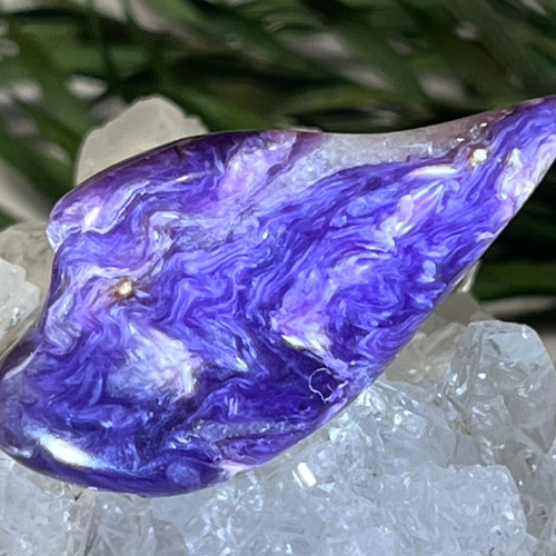 世界三大ヒーリングストーン】チャロアライト タンブル 瞑想グラウン