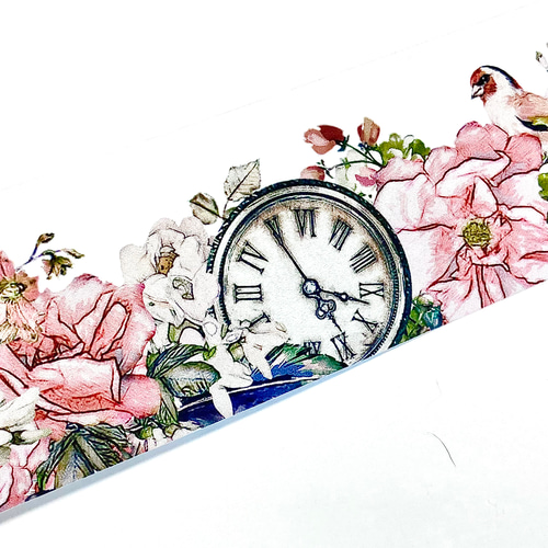 s-191○海外マスキングテープ 切り売り ／ 海外マステ 花 花束