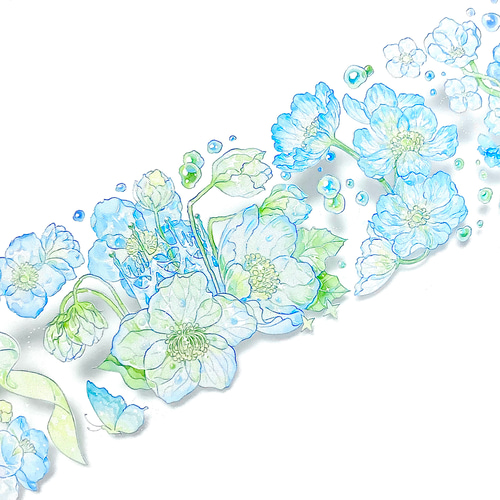 s-323○海外マスキングテープ 切り売り ／ 海外マステ コラージュ