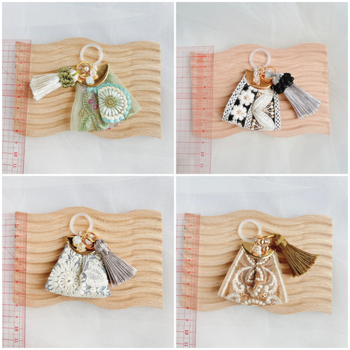 ゆすらうめ様【オーダー品】インド刺繍リボンの日傘ホルダーとリボンの補助ベルト ⑅インド刺繍リボン⑅アンブレラマーカー その他雑貨 hanyuka handmade