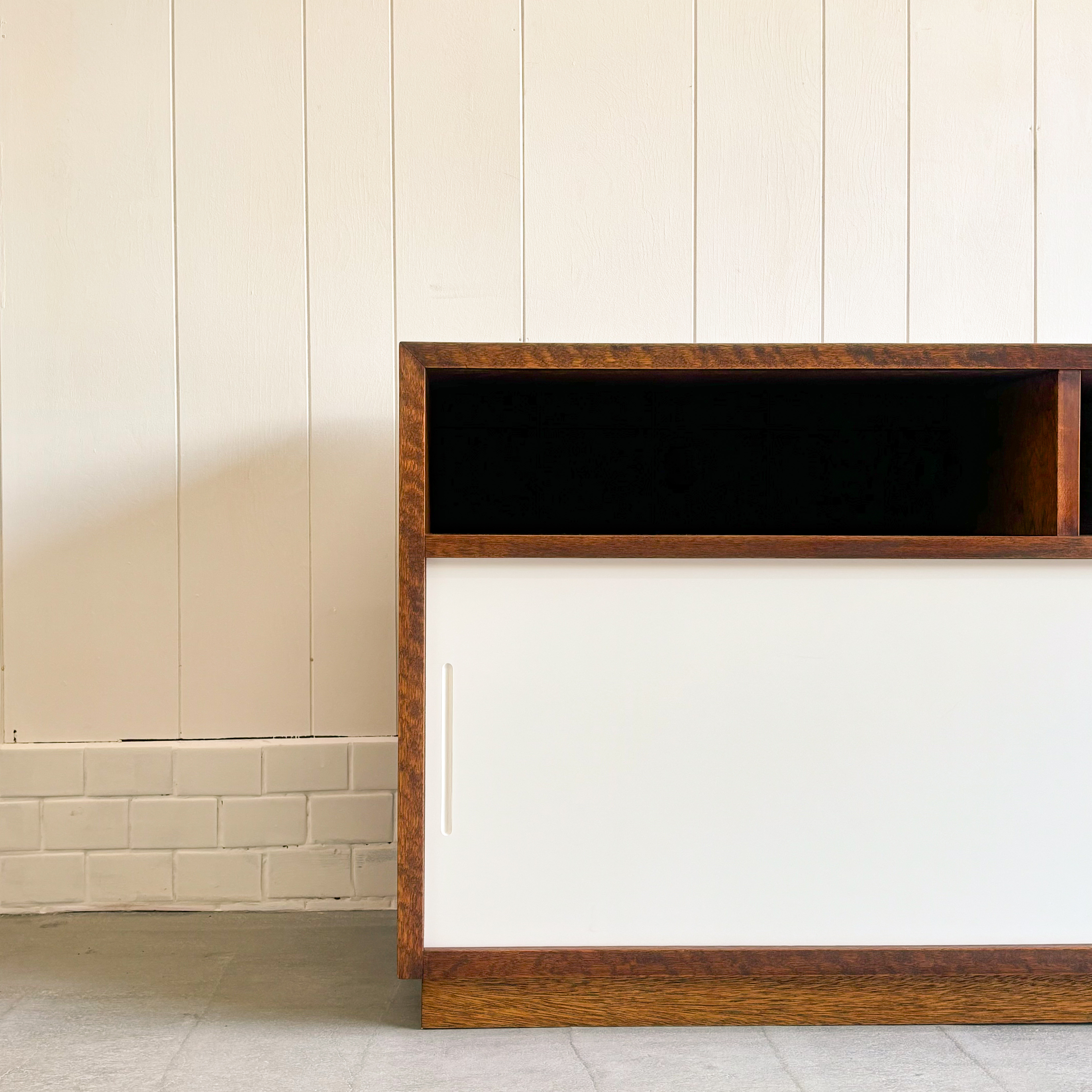 BROWN'S AUDIO BOARD【LOW・WHITE】サイズ変更可能　本棚　テレビボード　北欧　ミッドセンチュリー