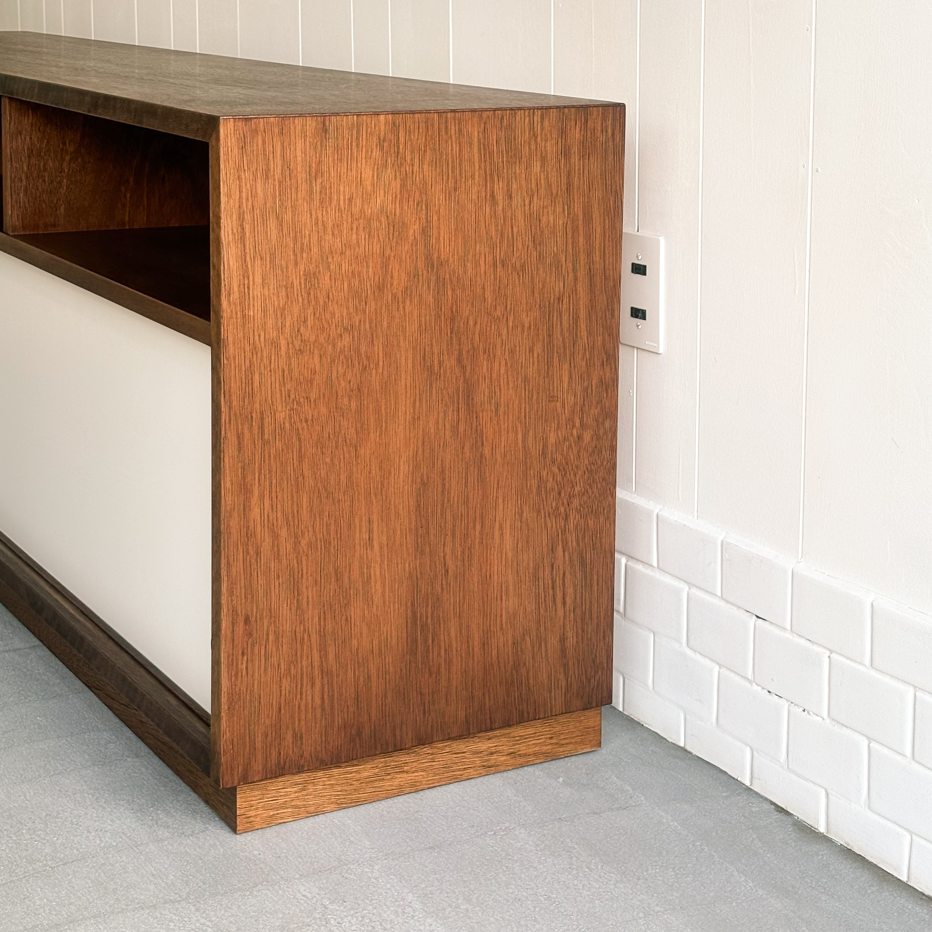 BROWN'S AUDIO BOARD【LOW・WHITE】サイズ変更可能　本棚　テレビボード　北欧　ミッドセンチュリー