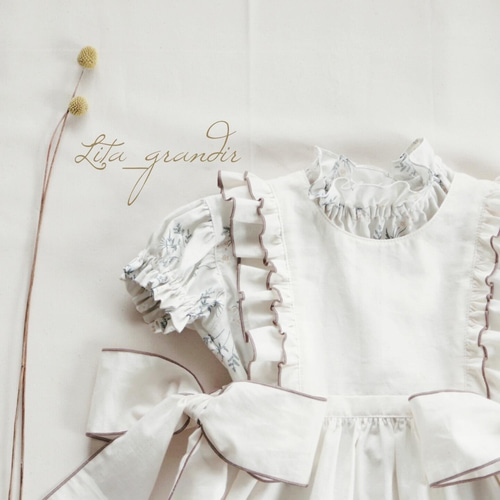 Lace Flowerのすずらんワンピース＆シュクルタブリエ 110/120 子供服 