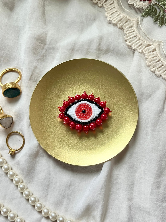 DOUBLE MAISON ビーズブローチ(帯留め) DOUBLE MAISON ビーズブローチ(帯留め)