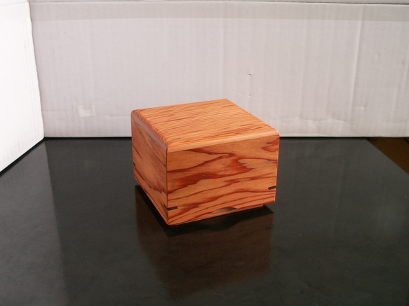 △無銘屋久杉上杢将棋駒箱と屋久杉駒箱/2個セット△未使用品