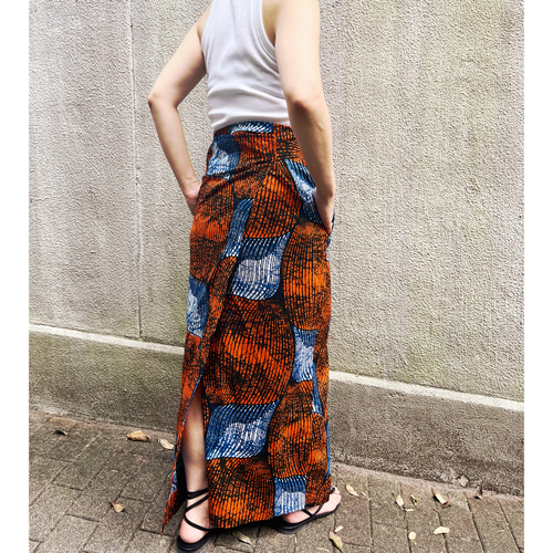 【タグ付き新品】TIGREBROCANTE アフリカンバティックスカート 中古・古着通販】freada (フリーダ) アフリカンバティックスカート