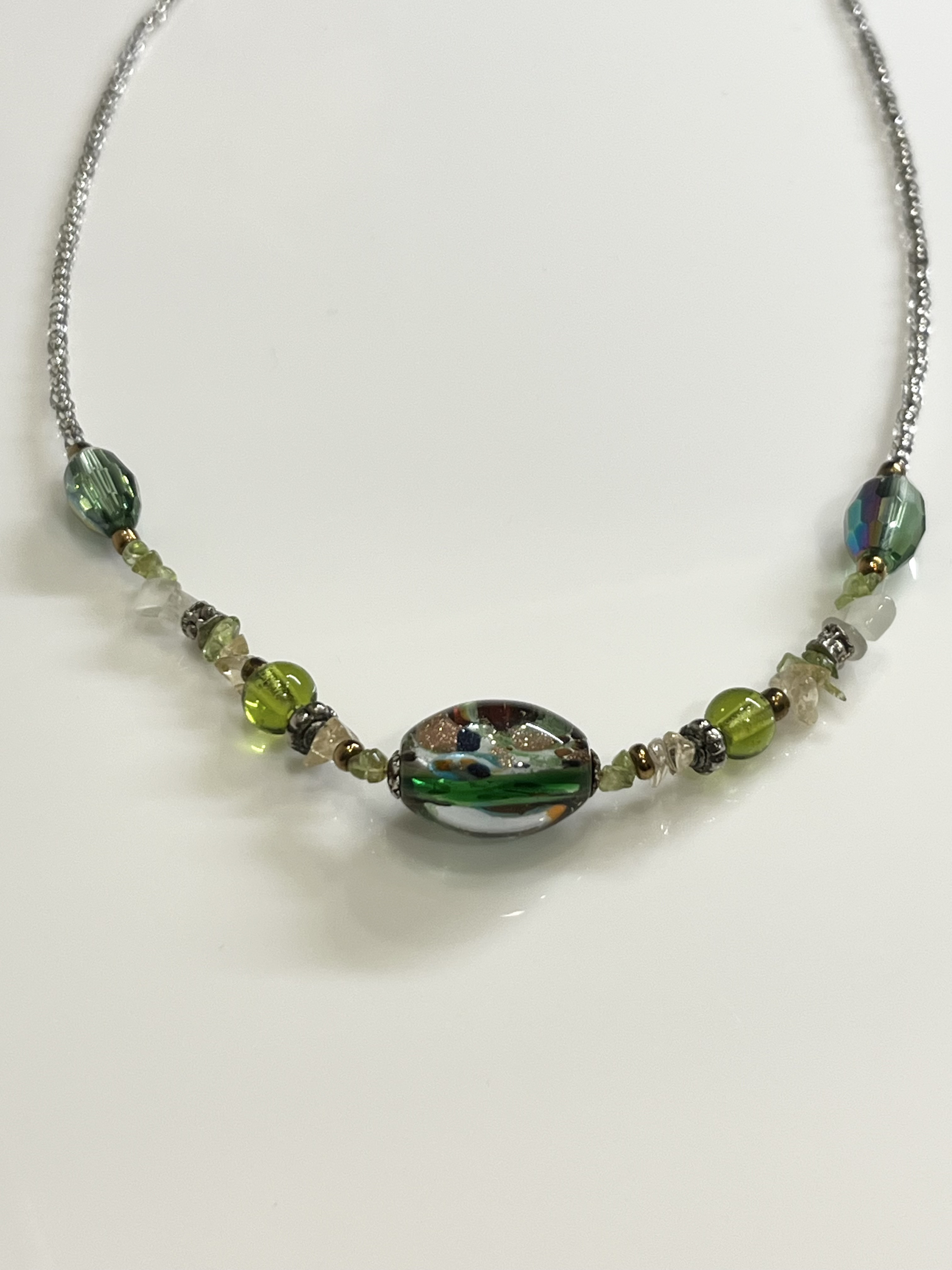 ベネチアンガラス　ネックレス