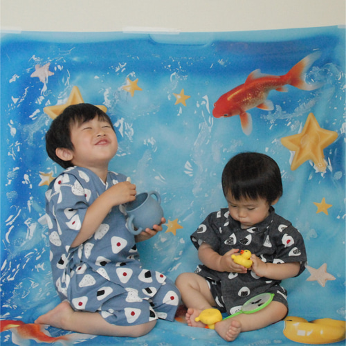 金魚すくいマット 夏祭りごっこ・縁日ごっこ遊びに！ 日本製 雑貨