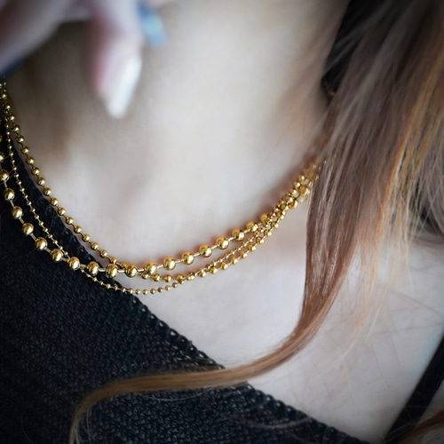 美品　パール　3連　ネックレス ANEMONE】ステーションパール3連ネックレス｜SANPO ONLINE(サンポー