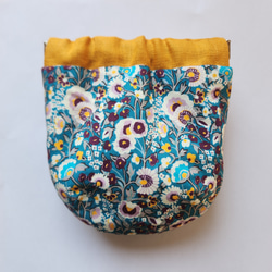 ばねポーチ　マリア／イエロー 2枚目の画像