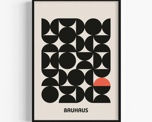 ◇262◇バウハウス インテリア アートポスター A4サイズ 絵画 北欧