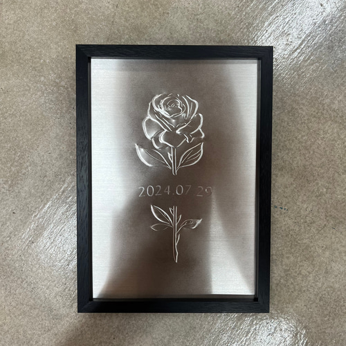 大切な方への贈りに》ウェルカムボード ギフト 看板 ステンレスアート