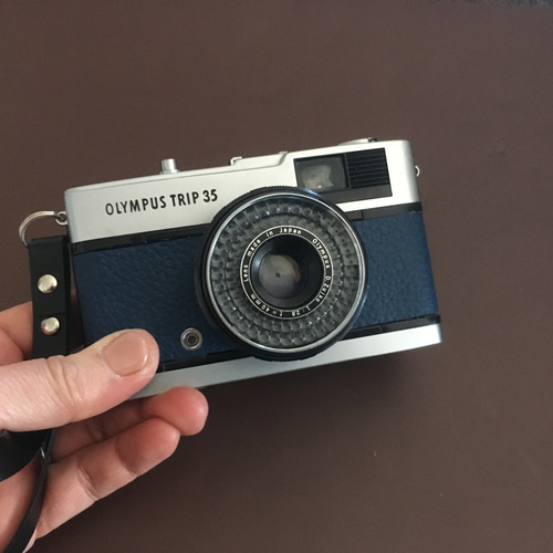 整備済・保証付】オリンパス TRIP35 フィルムカメラ｜インクブルー