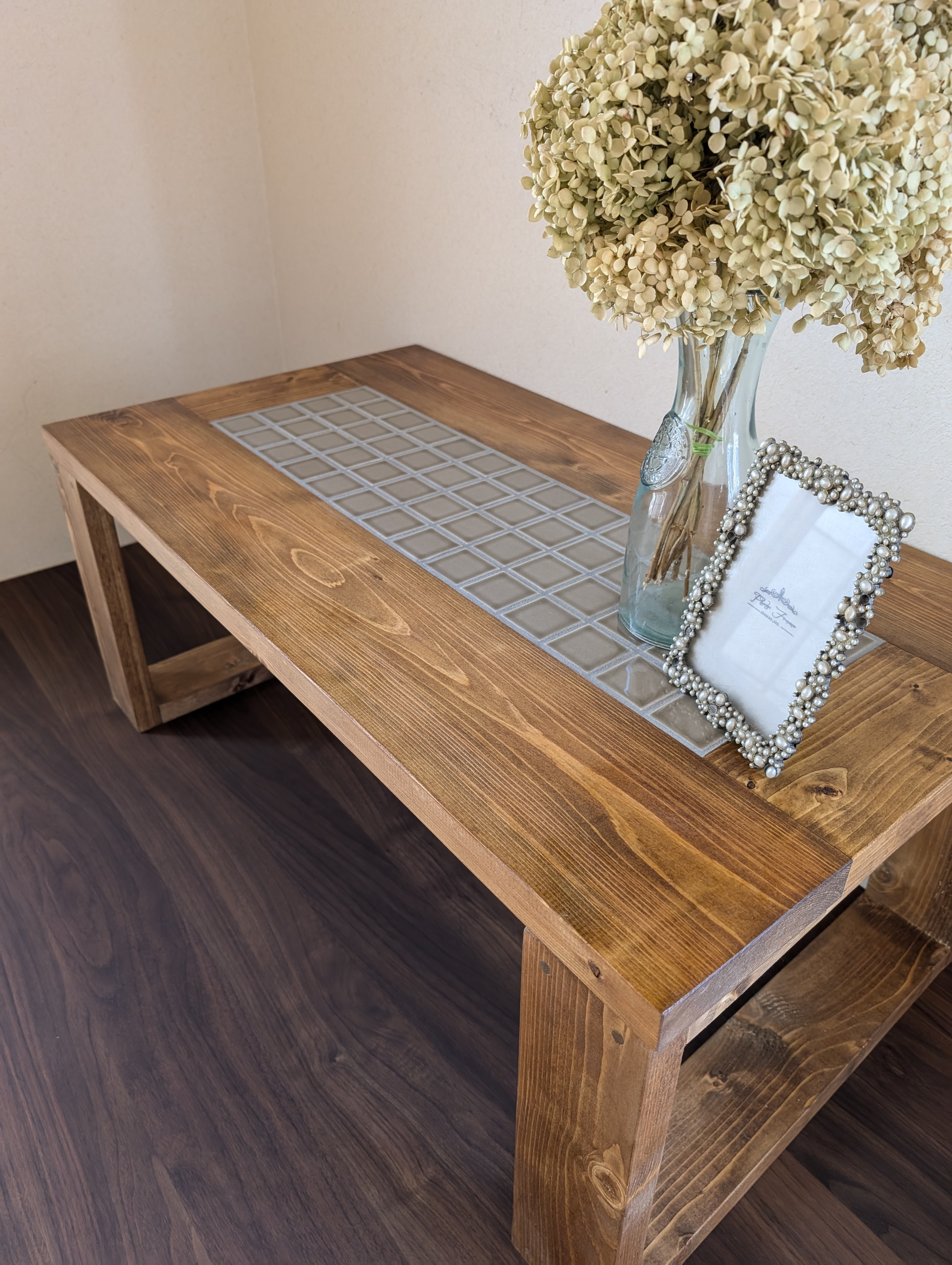 【サイズオーダー可】✳受注生産✳　ジャパンディ　タイルテーブル　ローテーブル