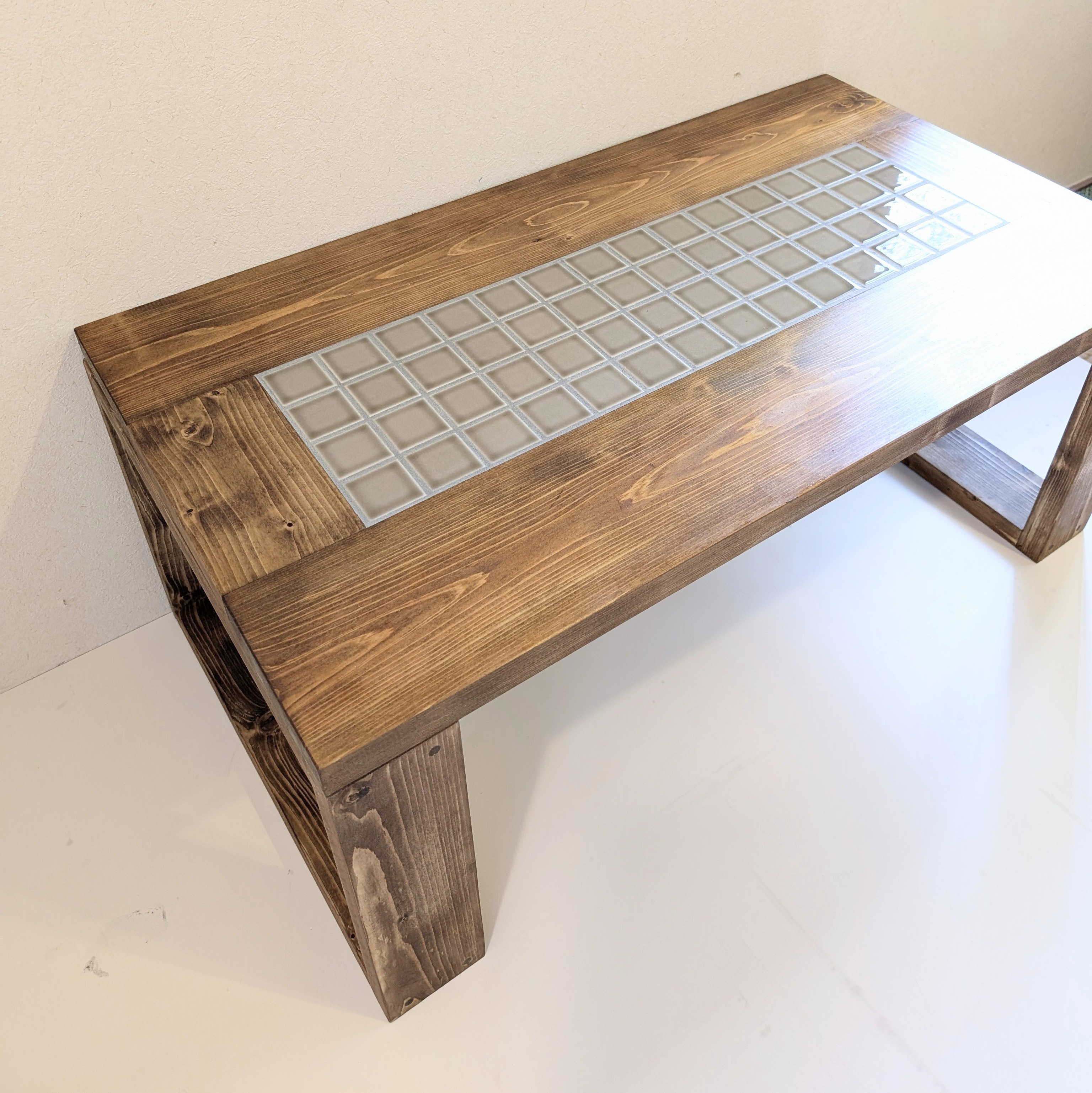 【サイズオーダー可】✳受注生産✳　ジャパンディ　タイルテーブル　ローテーブル