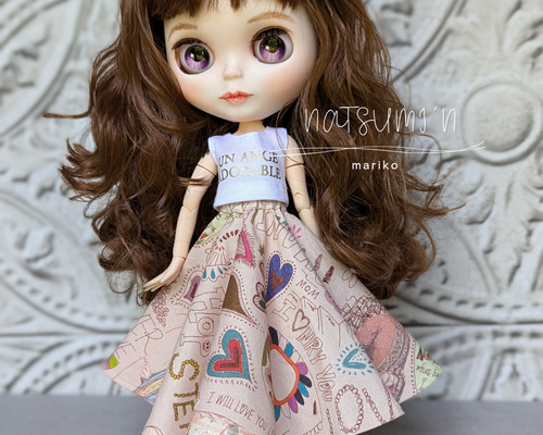 ホワイト付け耳2個❤️アイシードール❤️レッドストレート