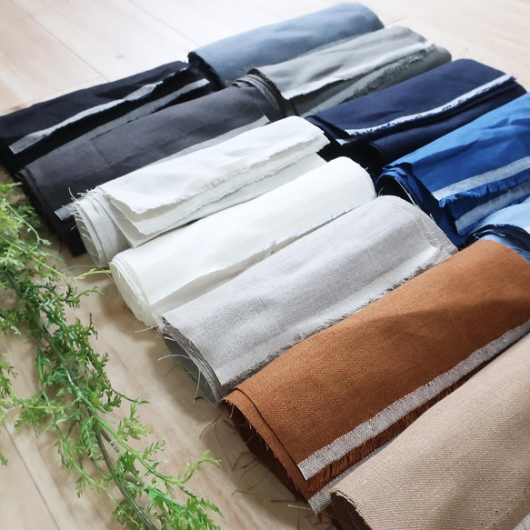 お中元やプレゼントにも　夏の必需品　麻のハーフパンツ（リネンツイル／全8色） 17枚目の画像