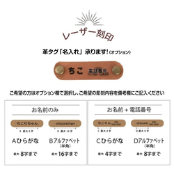 再販【SS-L】coolハーネス＆リードset（ドット：キナリ×紺）／コットンリネン／小型犬／名入れ可／保冷剤 5枚目の画像