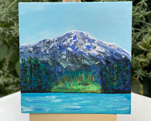 葉山！キャンバスアート Amazon.co.jp: ZFXFHDR(へ楽ーツ) 森の絵画 山川草木 キャンバス