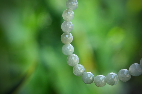 ミャンマー産★本翡翠★ブレスレット 1620 6枚目の画像