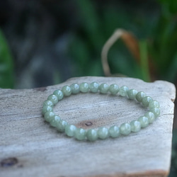 ミャンマー産★本翡翠★ブレスレット 1620 2枚目の画像