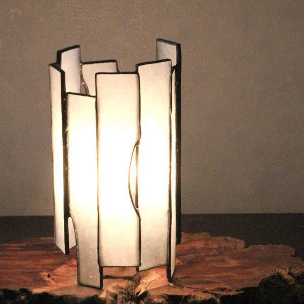 オリジナルステンドグラス『筒ランプ・和』