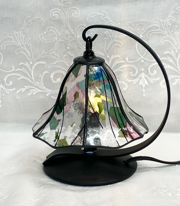 ボヘミアン ガラス あさがお 照明 ライト スタンド ガラス | 照明＆エシカルライフスタイル Lampada／らんぱだ／ランパダ