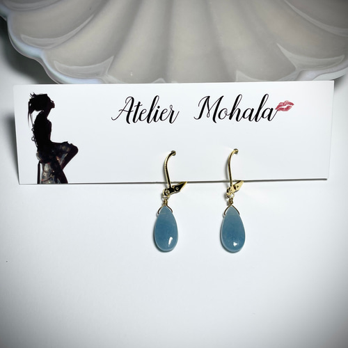 トロレアイト シンプルピアス ピアス（フック・チェーン） Atelier 