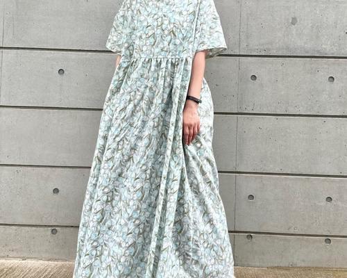 楽天市場】ふんわり（柄花・植物）（ワンピース｜レディース